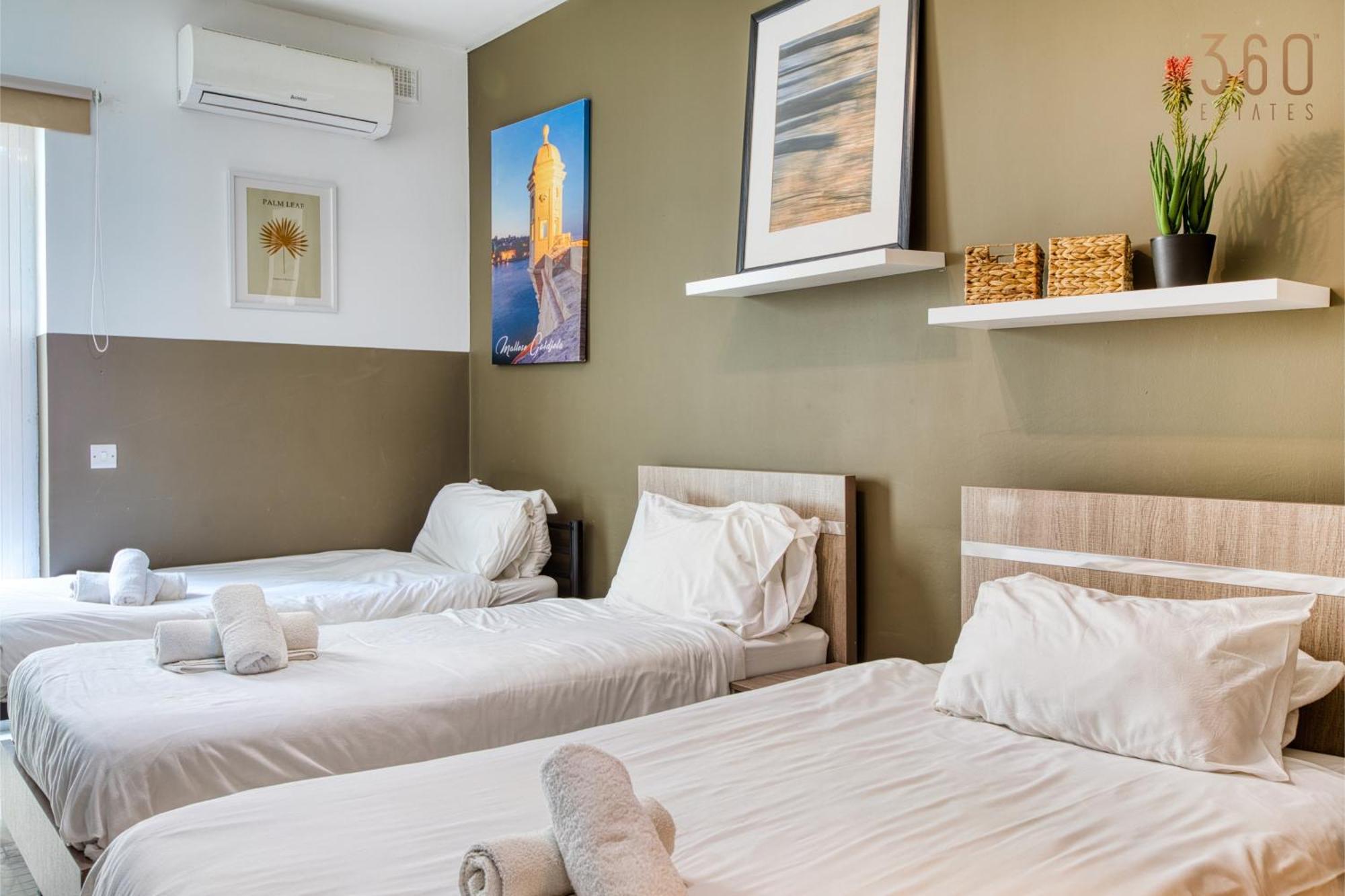 A Lovely 3 Bedroom, 3 Baths Home In The Centre Of Gzira By 360 Estates Exterior photo